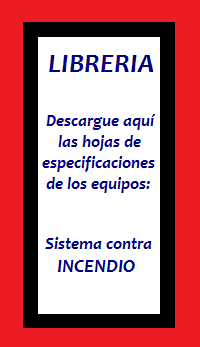 datasheet, especificaciones+incendio, equipos+incendio